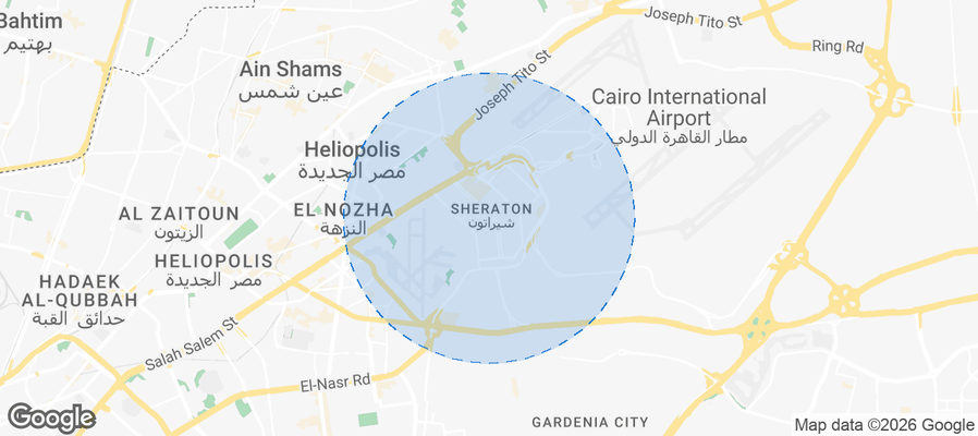 Sheraton El Matar Airbnb map